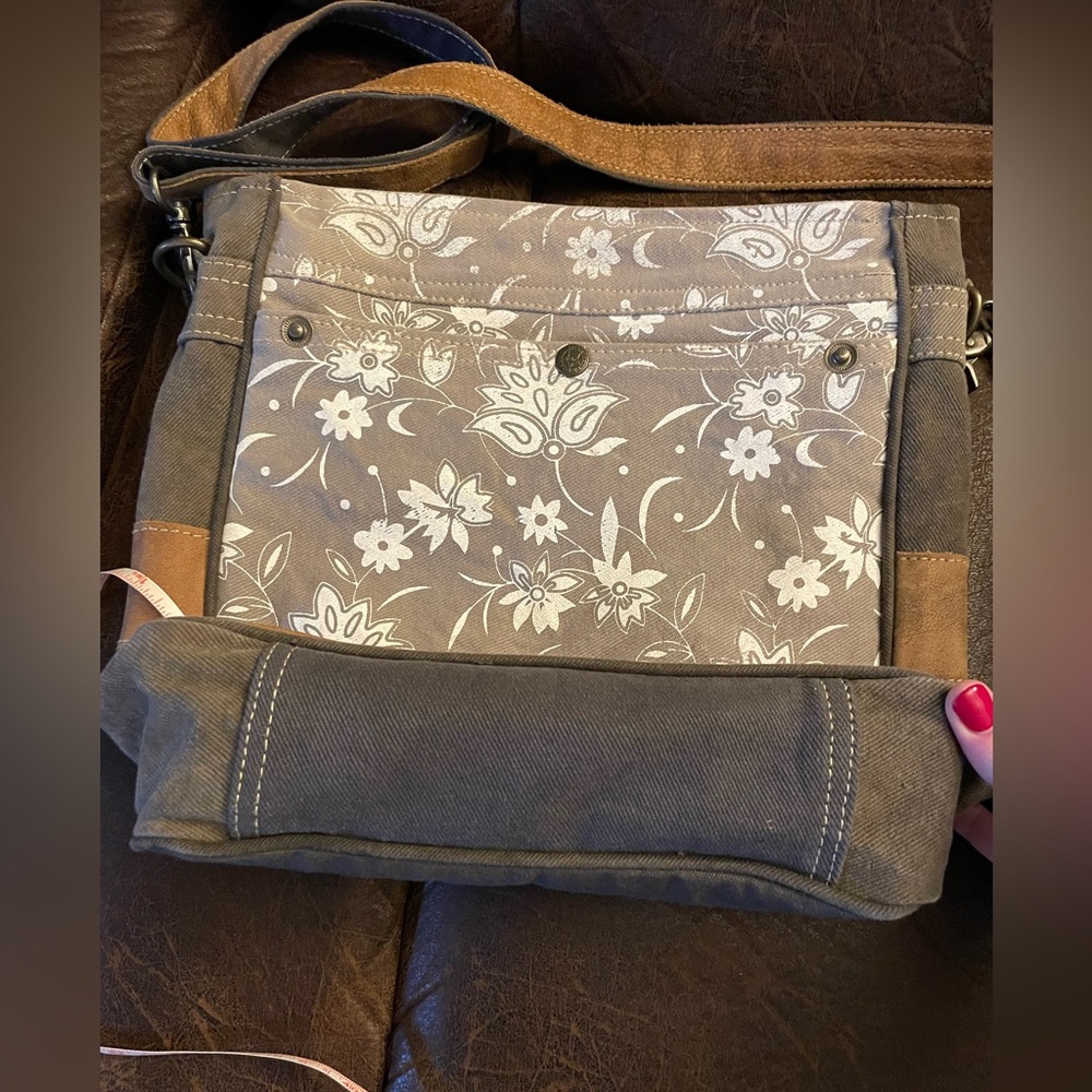 Myra Bags Blossom Print Shoulder Bag - Picture 10 of 10